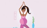 Black girl yoga