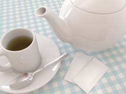 tea pot and mug