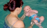 infant swimming