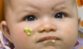 baby eating avocado 200